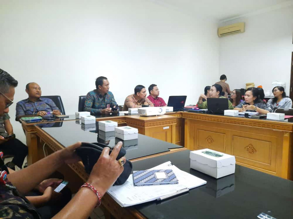 Desk RKA Perubahan 2023 dan Desk RKA Tahun 2024 Kecamatan Kuta Selatan bertempat di BPKAD Kabupaten Badung